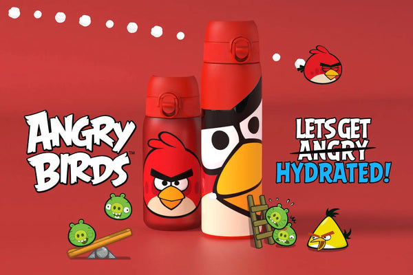 Les gourdes ION8 et Angry Birds s’unissent pour rendre l’hydratation ludique