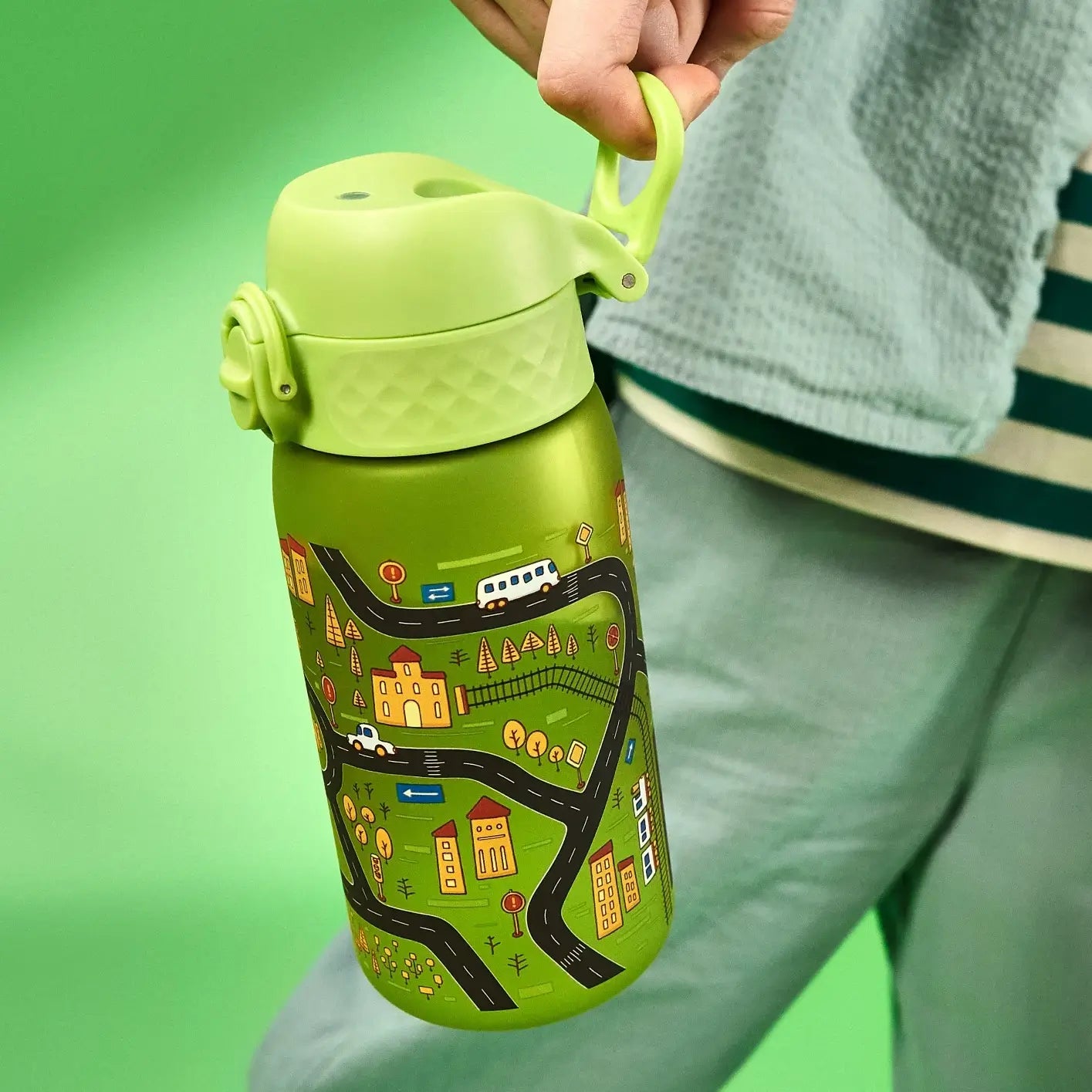 Gourde enfant Recyclon, Cerises, 350 ml
