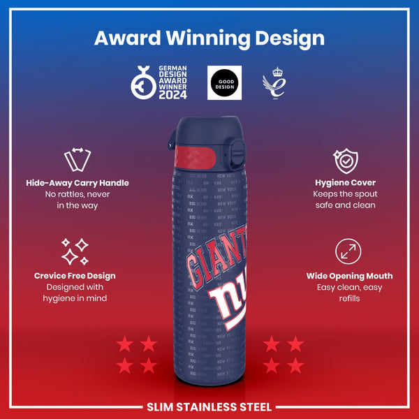 NFL x ION8, Inox, New York Giants, 600 ml