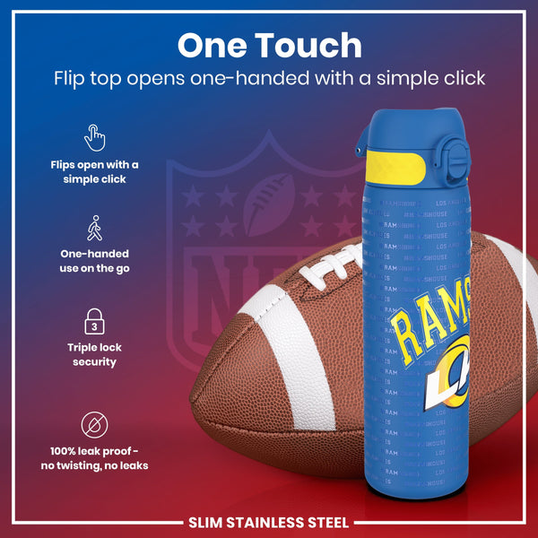 NFL x ION8, Inox, Los Angeles Rams, 600 ml