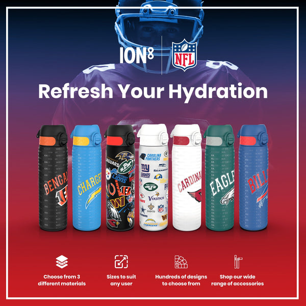 NFL x ION8, Inox, Los Angeles Rams, 600 ml