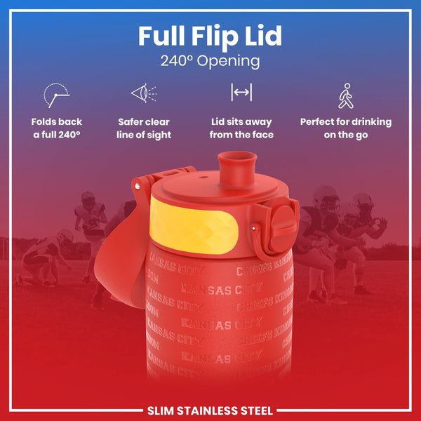 NFL x ION8, Inox, Kansas City Chiefs, 600 ml