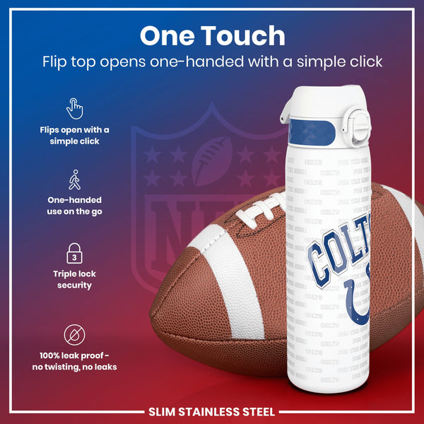 NFL x ION8, Inox, Indianapolis Colts, 600 ml