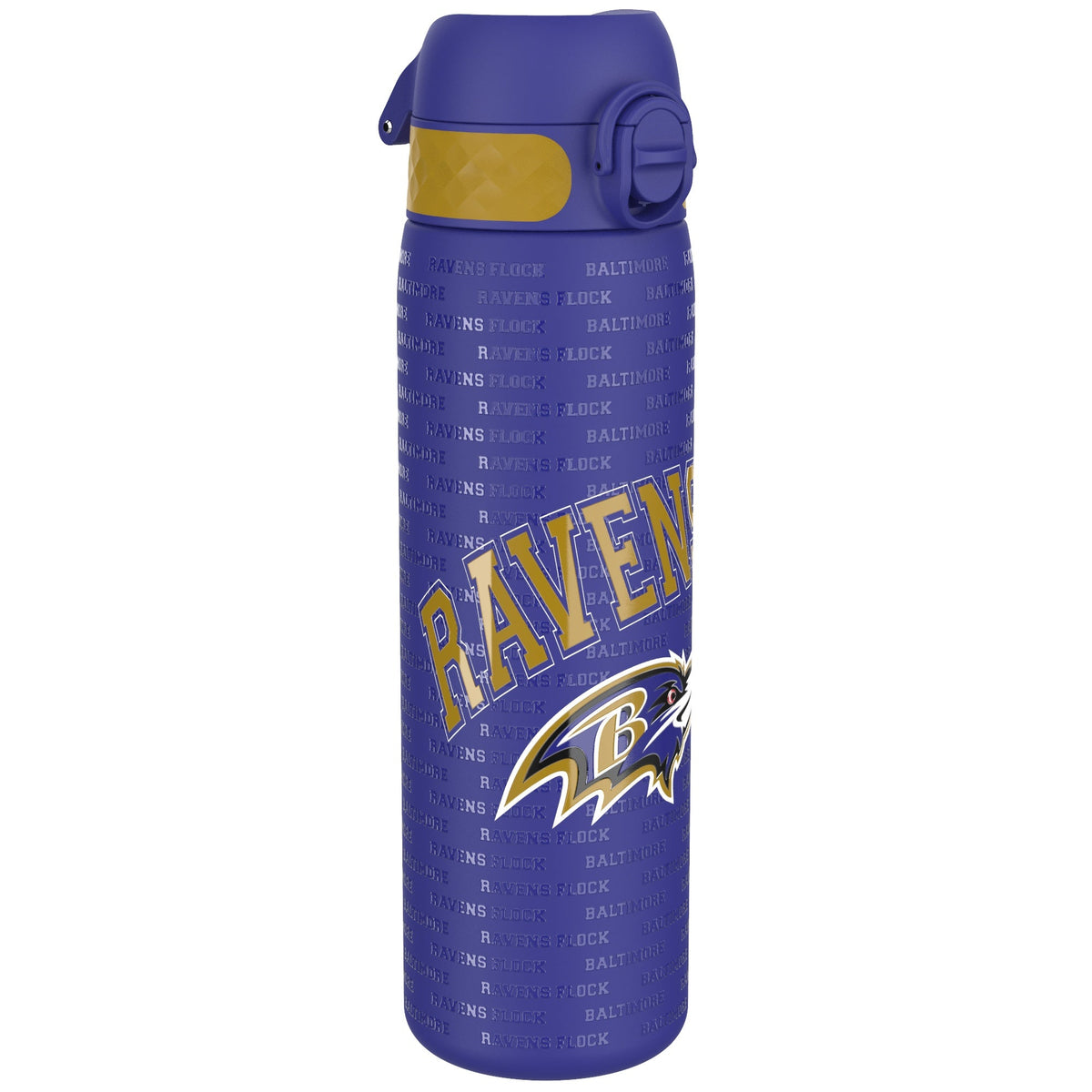 NFL x ION8, Inox, Baltimore Ravens, 600 ml