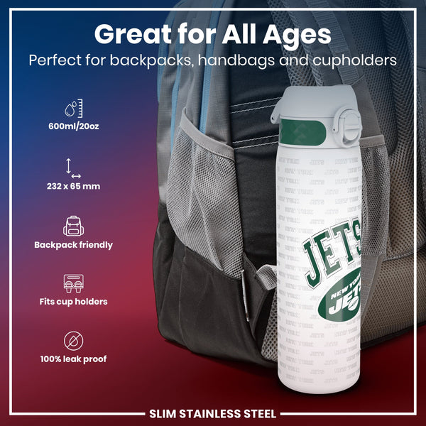 NFL x ION8, Inox, New York Jets, 600 ml