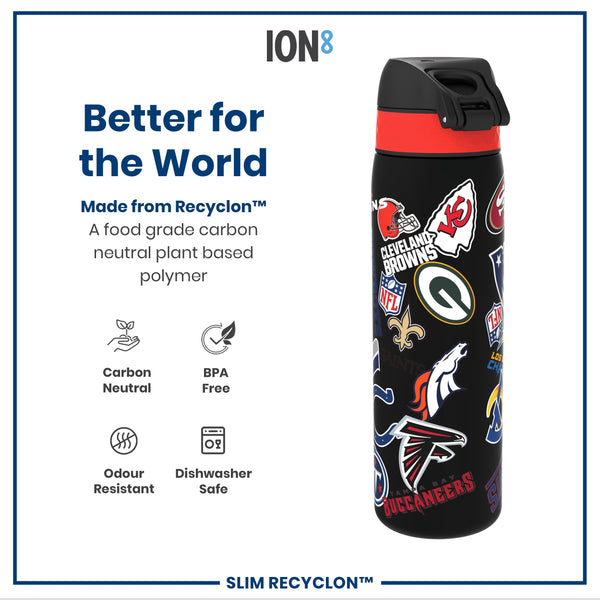 NFL x ION8, Recyclon, Patch Logos, 500 ml