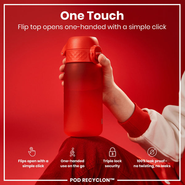 Gourde Recyclon, Rouge, 350 ml