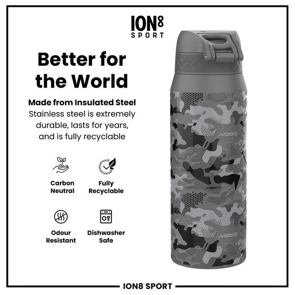 MotoGP x ION8, Inox isotherme, Camouflage, 750 ml
