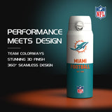NFL x ION8, Inox isotherme, Série 50, Dolphins, 750 ml