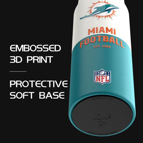 NFL x ION8, Inox isotherme, Série 50, Dolphins, 750 ml