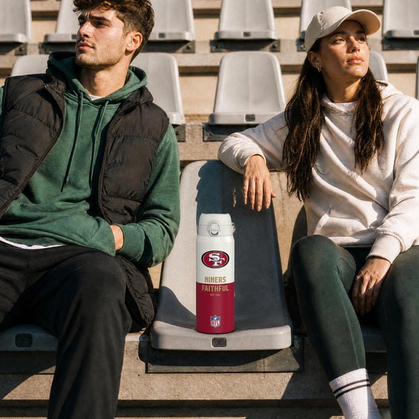 NFL x ION8, Inox isotherme, Série 50, 49ers, 750 ml