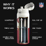NFL x ION8, Inox isotherme, Série 50, 49ers, 750 ml