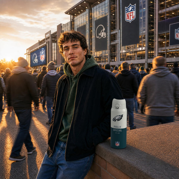 NFL x ION8, Inox isotherme, Série 50, Eagles, 750 ml