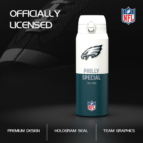 NFL x ION8, Inox isotherme, Série 50, Eagles, 750 ml