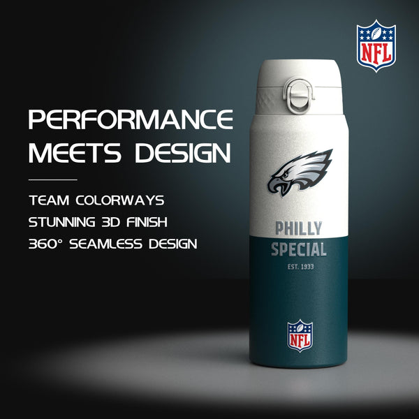 NFL x ION8, Inox isotherme, Série 50, Eagles, 750 ml