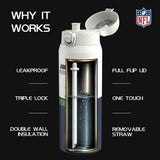 NFL x ION8, Inox isotherme, Série 50, Seahawks, 750 ml