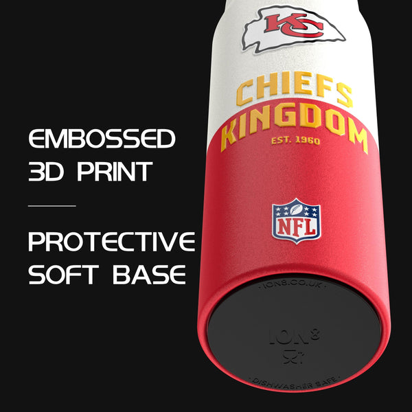 NFL x ION8, Inox isotherme, Série 50, Chiefs, 750 ml