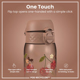 Gourde enfant Recyclon, Cerises, 350 ml