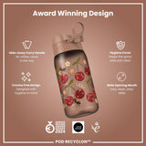 Gourde enfant Recyclon, Cerises, 350 ml