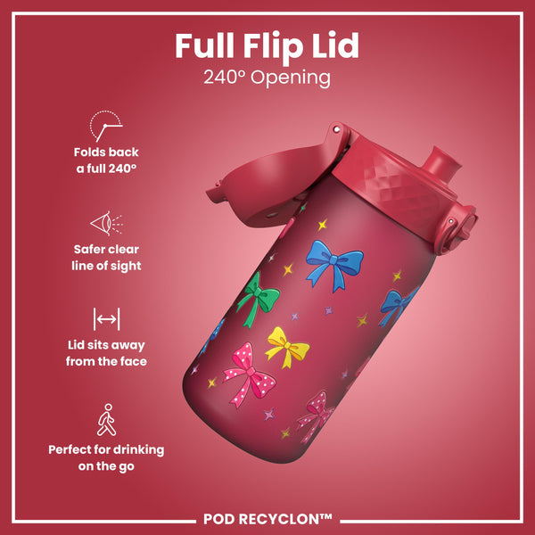 Gourde enfant Recyclon, Nœuds, 350 ml