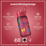 Gourde enfant Recyclon, Nœuds, 350 ml