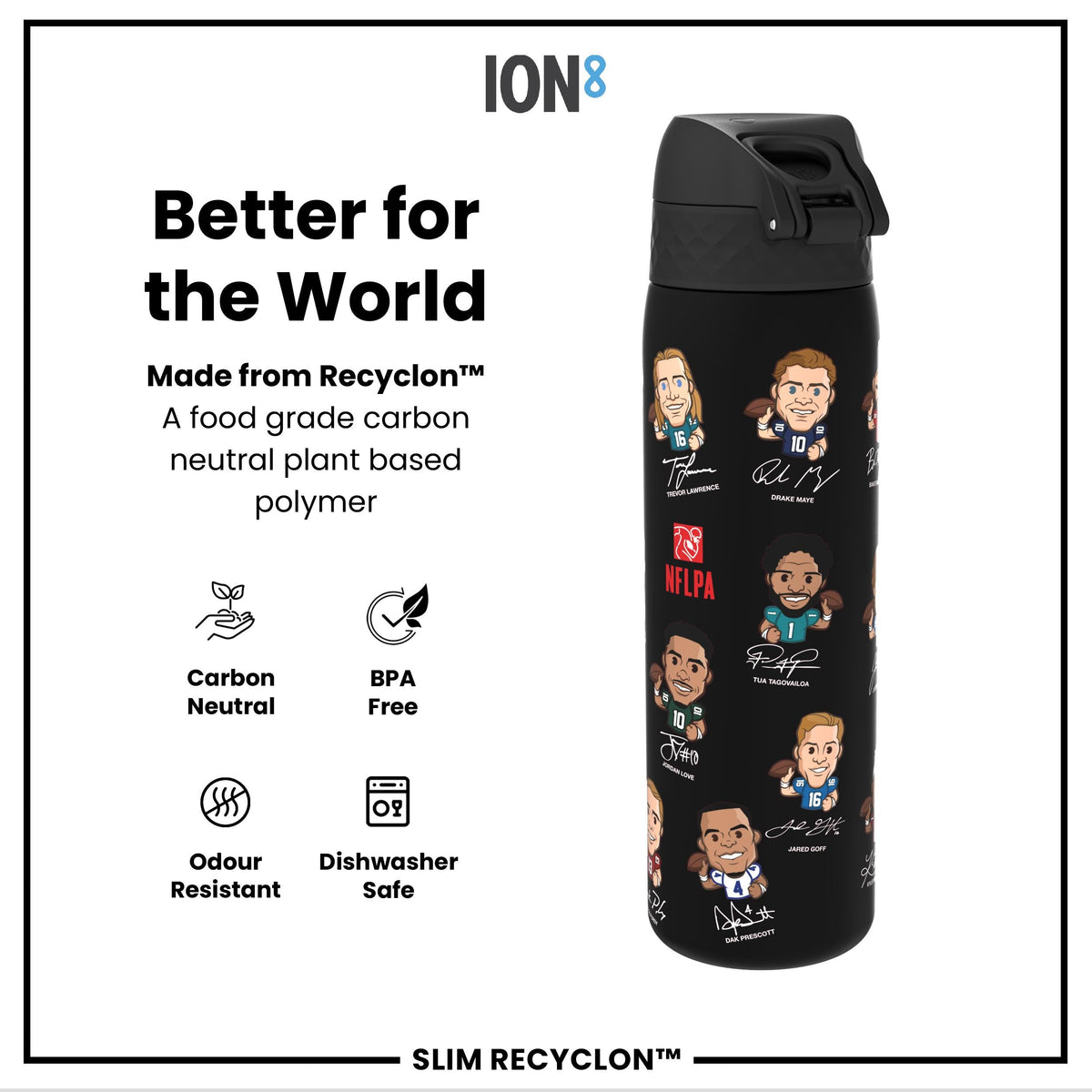 NFL x ION8, Recyclon, Quarterbacks, 500 ml