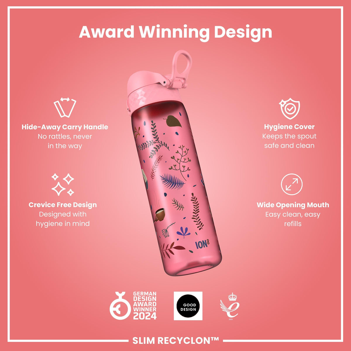Gourde Recyclon, Flamants roses, 500 ml