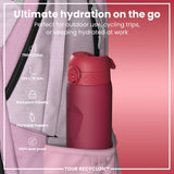 Gourde Recyclon, Viva Magenta, 750 ml