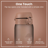 Gourde Recyclon, Mousse moka, 750 ml