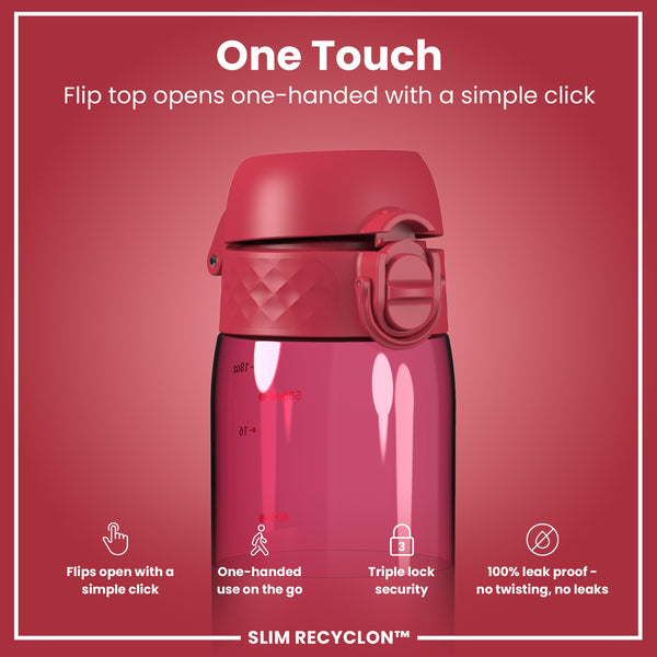 Gourde Recyclon, Half-Cut, Magenta, 500 ml