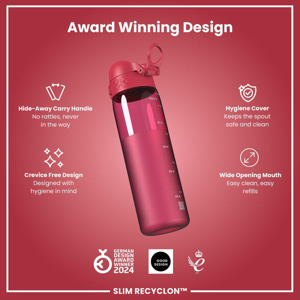 Gourde Recyclon, Half-Cut, Magenta, 500 ml