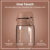 Gourde Recyclon, Half-Cut, Moka, 500 ml