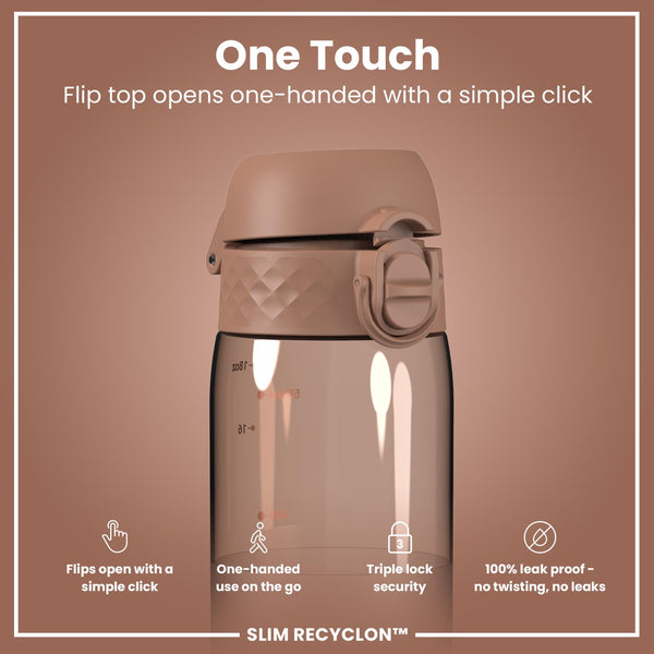 Gourde Recyclon, Half-Cut, Moka, 500 ml