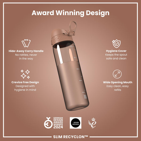Gourde Recyclon, Half-Cut, Moka, 500 ml