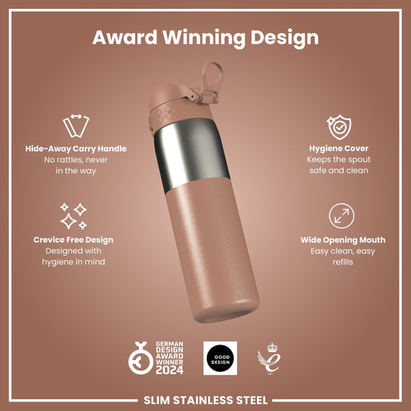 Gourde en inox, Moka, 600 ml