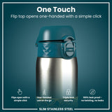 Gourde en inox, Half-Cut, Mandalas, 600 ml