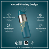 Gourde en inox, Half-Cut, Mandalas, 600 ml