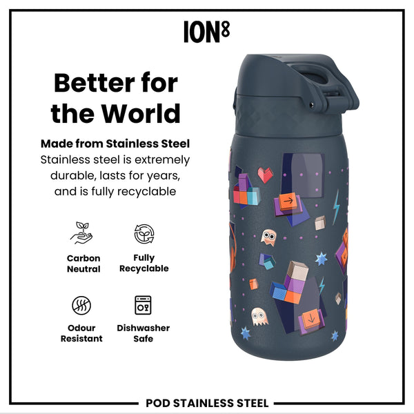 Gourde en inox, Gamer, 400 ml