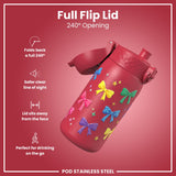 Gourde en inox, Nœuds, 400 ml