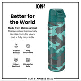 Gourde en inox, Camouflage, 600 ml