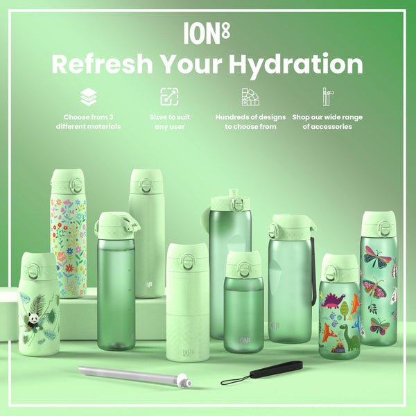 Gourde en inox, Papillon sauvage, 600 ml