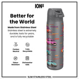 Gourde en inox, Voitures de sport, 600 ml