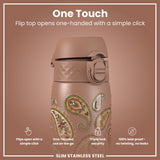 Gourde en inox, Paisley, 600 ml