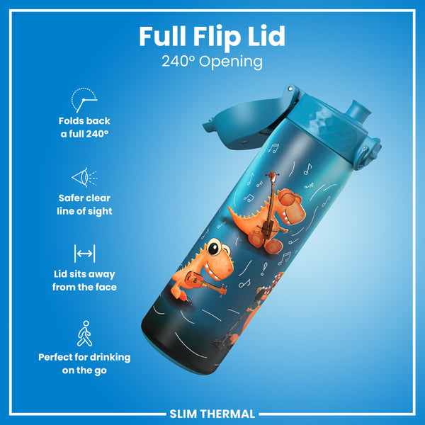 Gourde isotherme, Dino Band, 500 ml