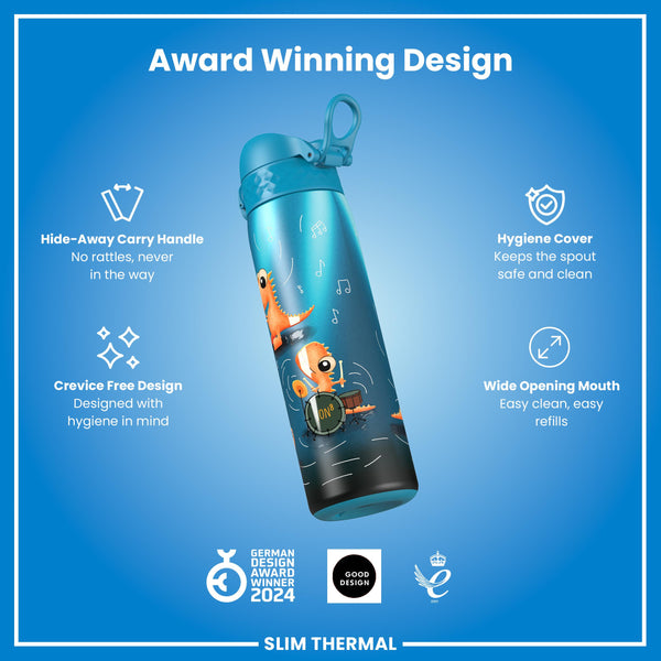 Gourde isotherme, Dino Band, 500 ml