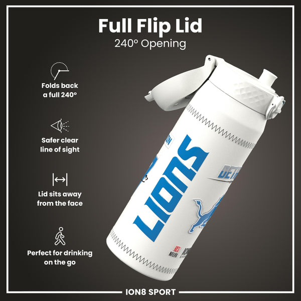 NFL x ION8, Inox isotherme, GameDay Series, Hutchinson Lions, 750 ml