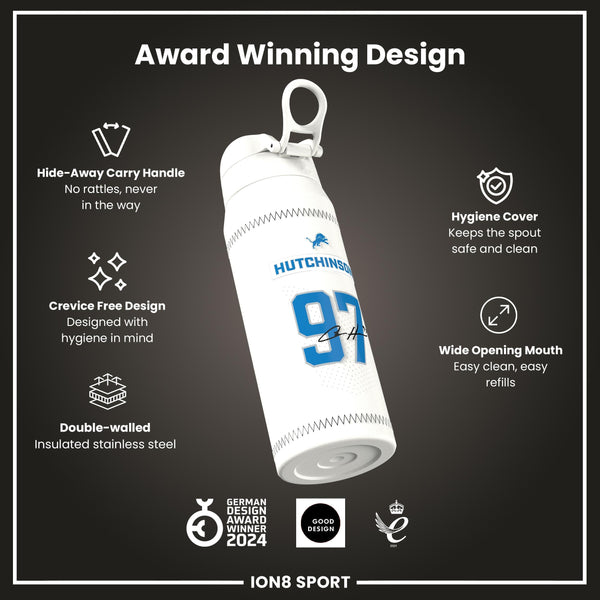 NFL x ION8, Inox isotherme, GameDay Series, Hutchinson Lions, 750 ml