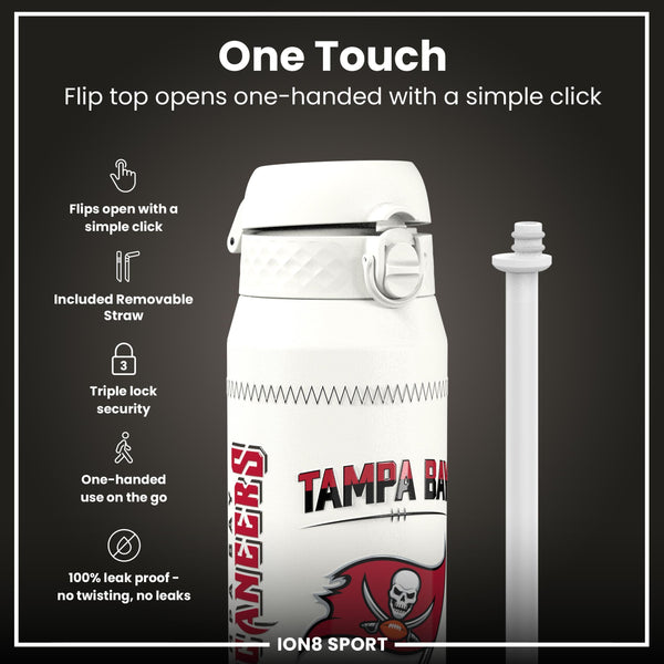 NFL x ION8, Inox isotherme, GameDay Series, Mayfield Buccaneers, 750 ml
