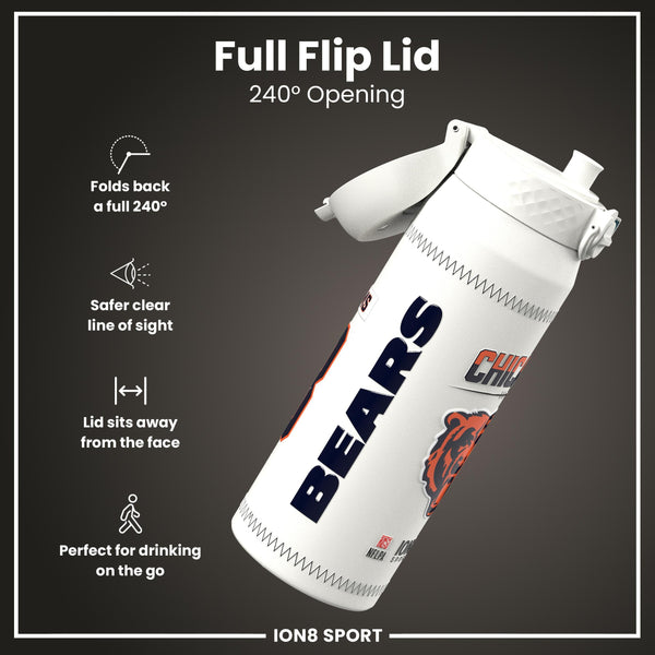 NFL x ION8, Inox isotherme, GameDay Series, Williams Bears, 750 ml