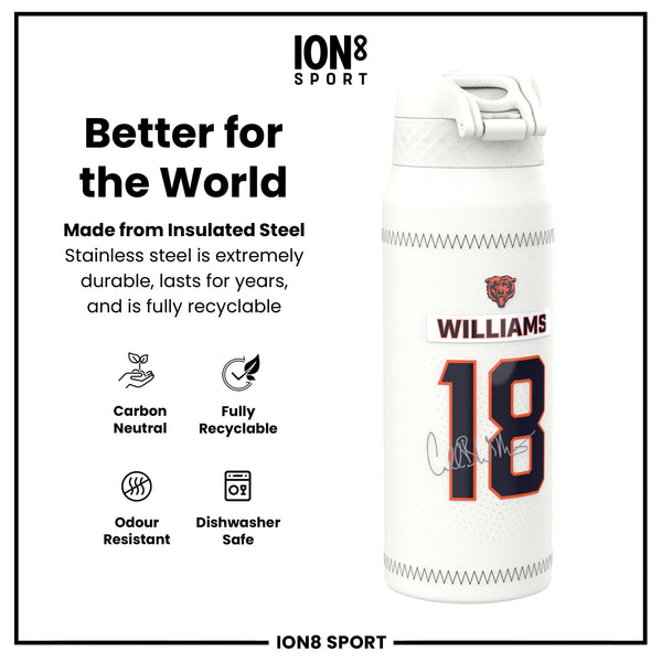 NFL x ION8, Inox isotherme, GameDay Series, Williams Bears, 750 ml
